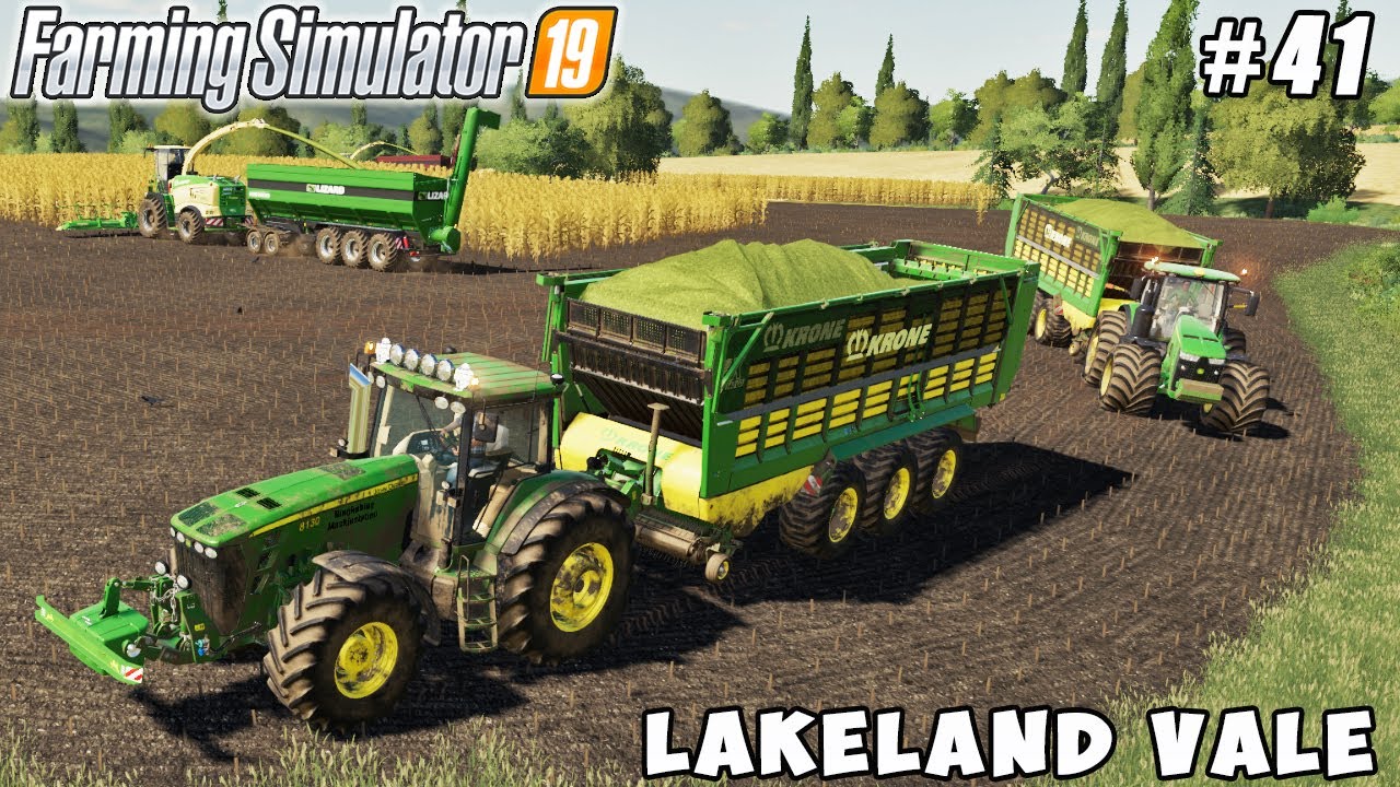 Another forage harvester & new truck. Harvesting corn silage | Lakeland Vale 2 | FS 19 | ep #41