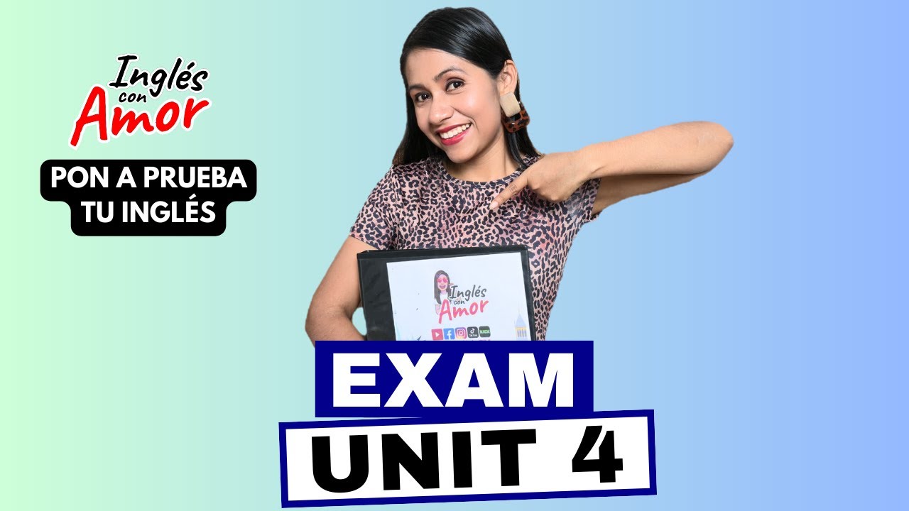 ¿Cuántas te SABES? - NOUNS, VERBS, ADJECTIVES AND ADVERBS 💯 EXAM UNIT 3👩🏻‍🏫 Inglés con Amor ❤️