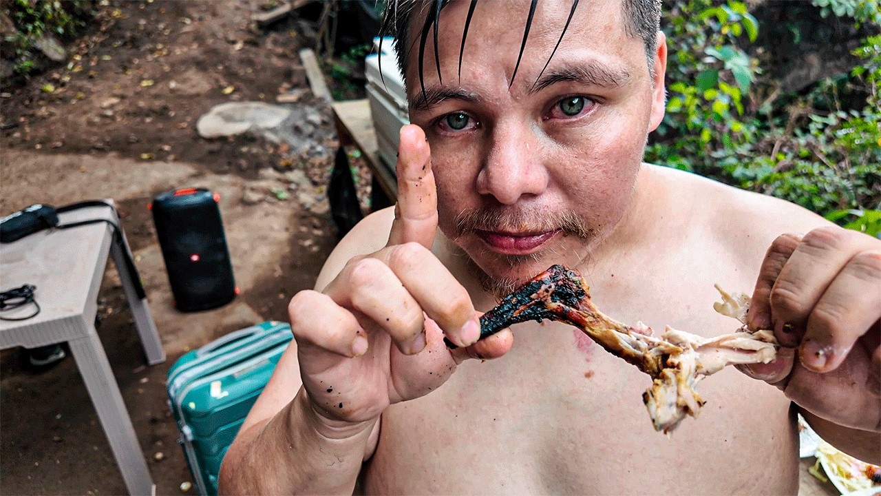 🥩🔥 Carnita Asada a la Orilla del Río en El Salvador 🇸🇻 | Plan Perfecto