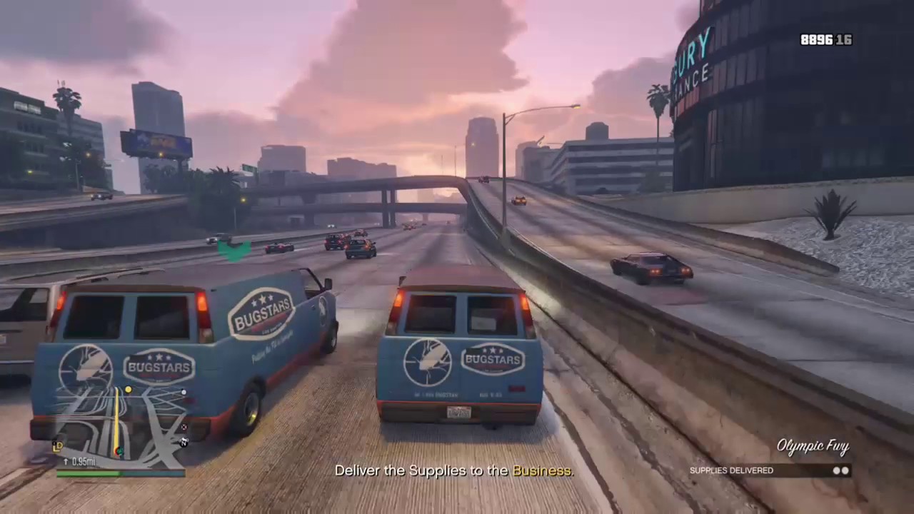 Wtf flying harry potter car GTA V