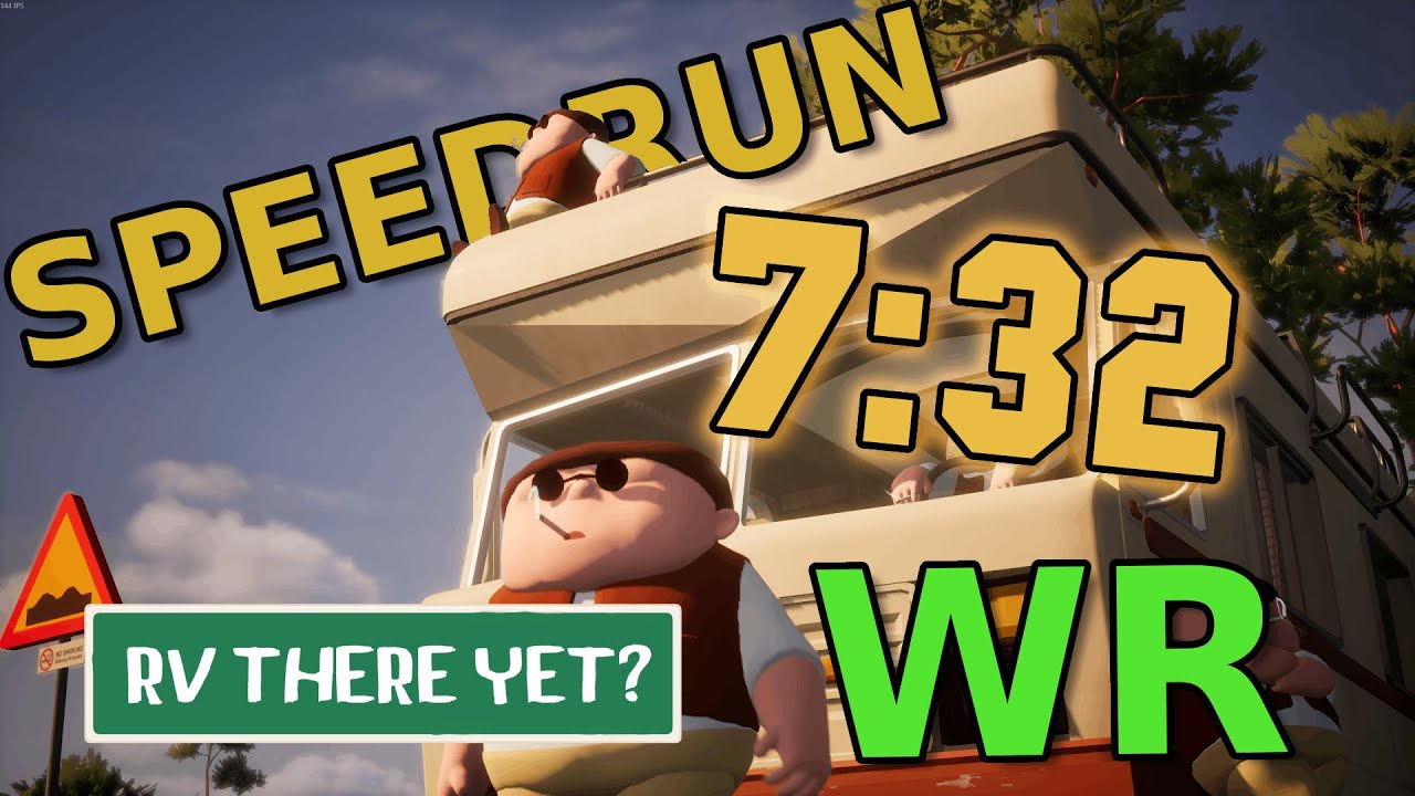 RV There Yet Speedrun in 7:32 (8:17 RTA) - Former World Record (Massive Improvement)