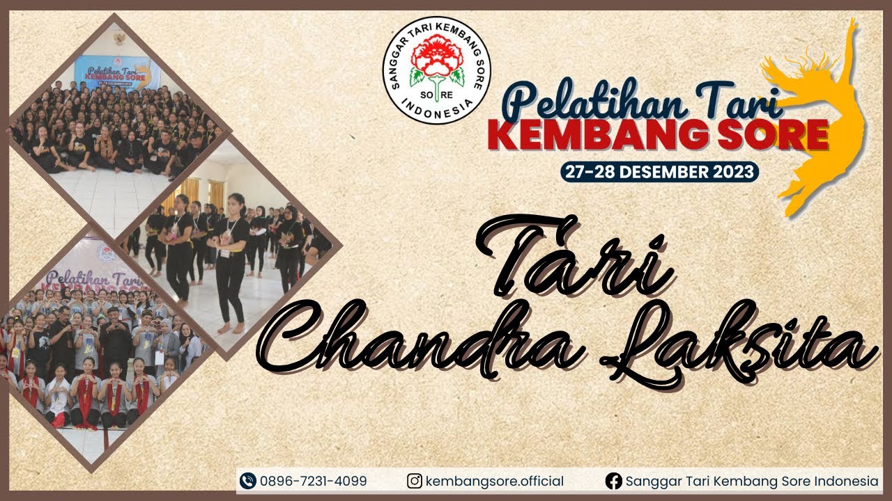 TARI CANDRA LAKSITA - SANGGAR TARI KEMBANG SORE INDONESIA