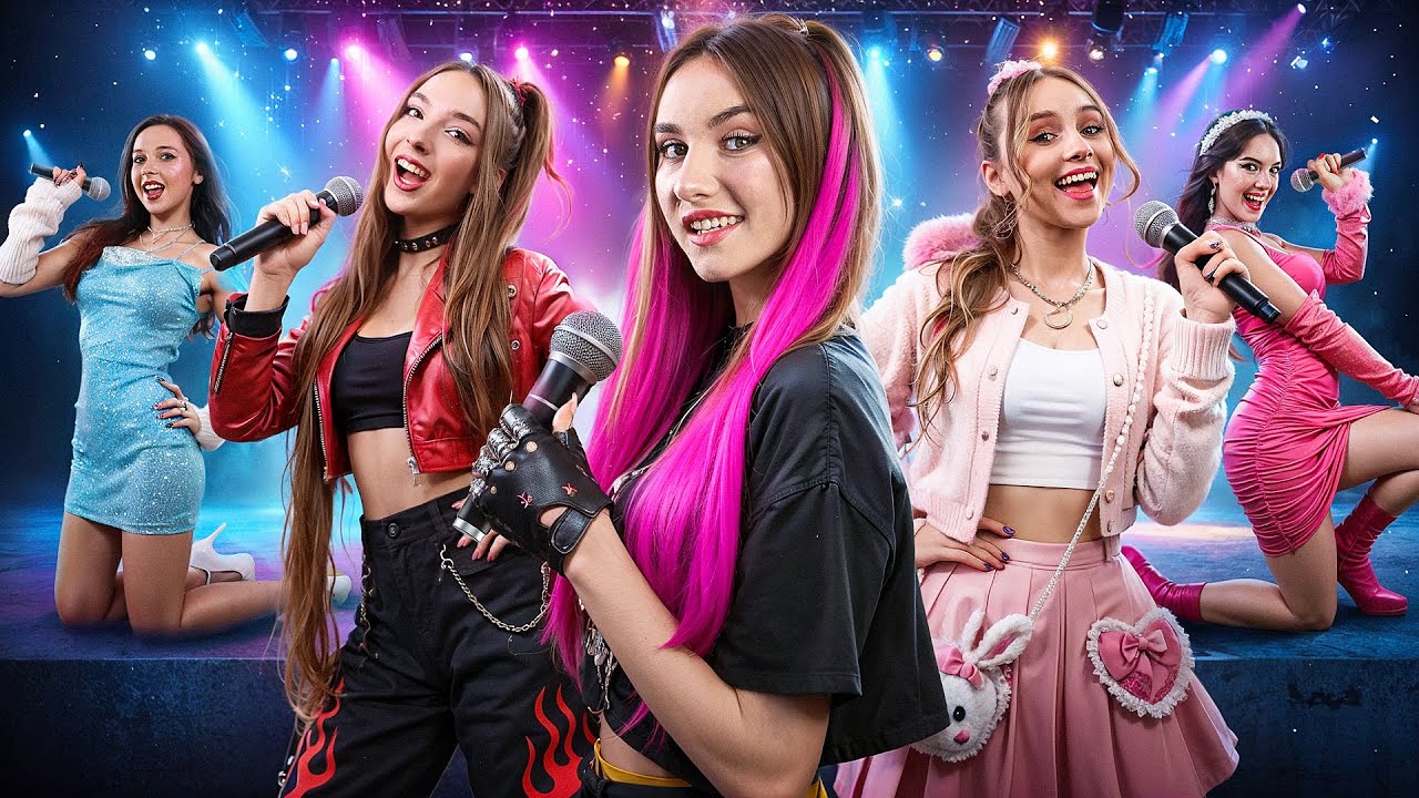 We Became The Most Famous Group! All Types of Pop Stars in One Band