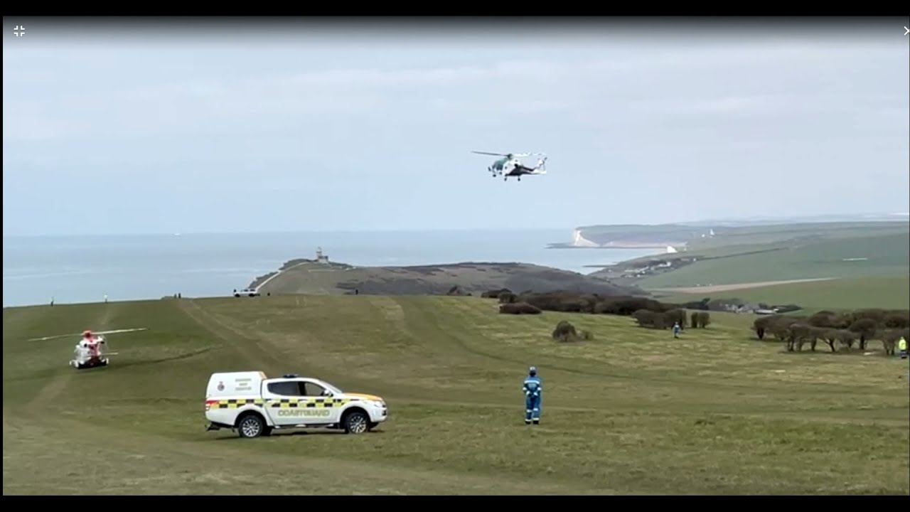 Multi agency response to incident at Beachy Head