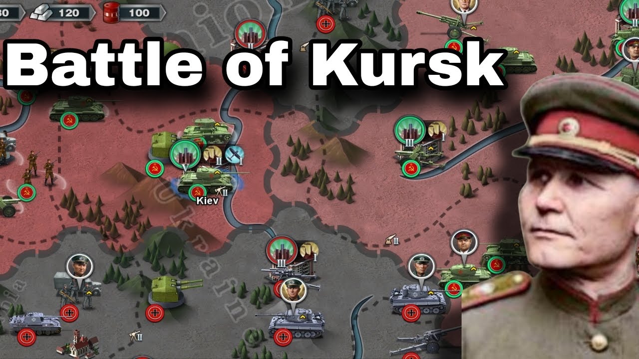 Battle of Kursk (WC3 1939 Allies Campaign) #worldconqueror3 #ww2 #history