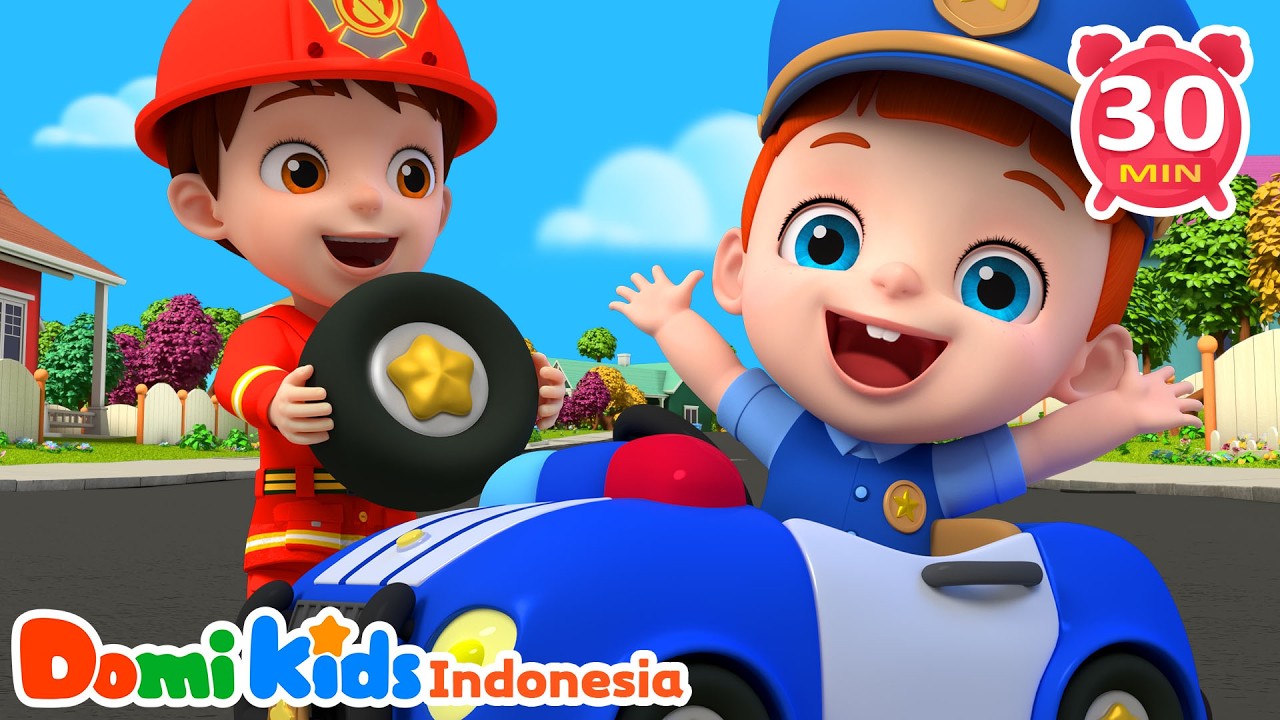 Lagu Kendaraan Anak 🚙 Kompilasi Lagu Transportasi | Domi Kids Kumpulan Lagu Pesta Anak-anak