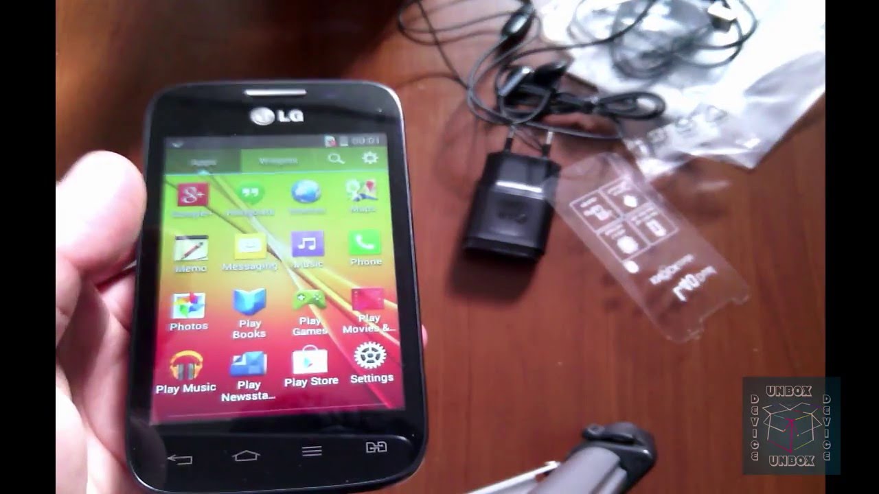 LG L40 D170 Unboxing