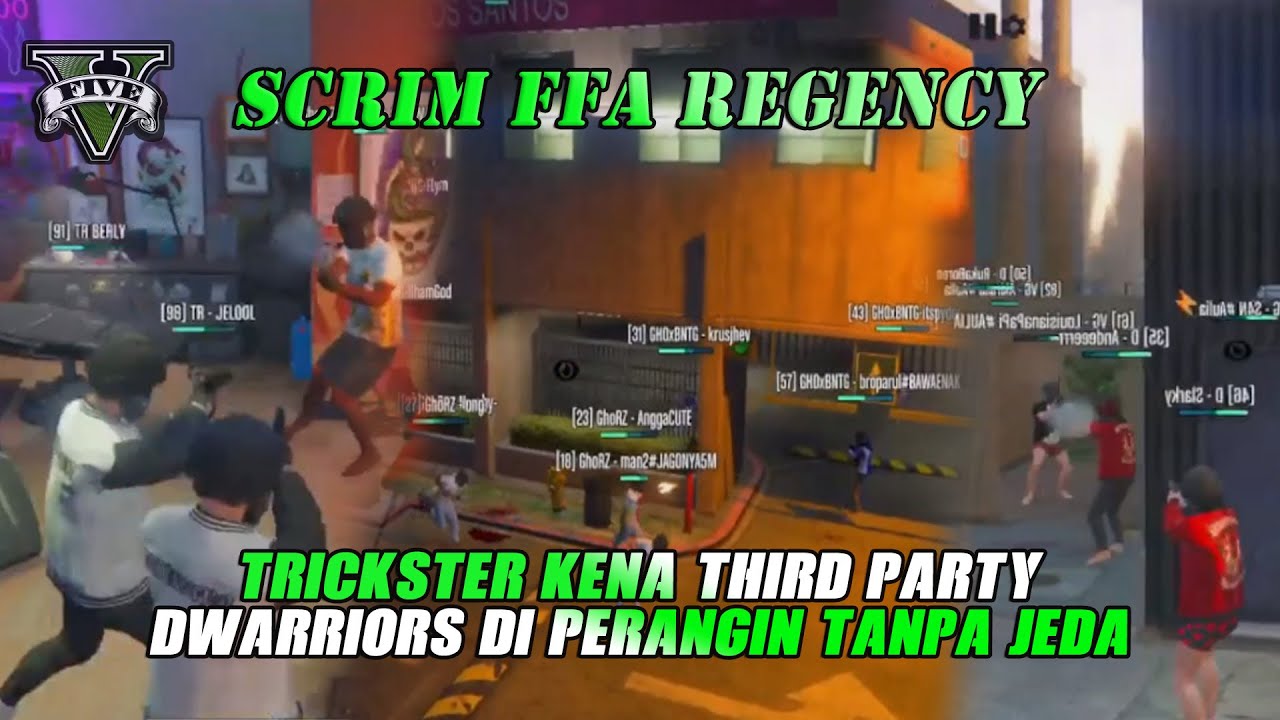 PERTANDINGAN SCRIM FFA REGENCY-TR KENA THIRDPARTY & DW DIPERANGIN FRAKSI LAIN TANPA JEDA #hopefully