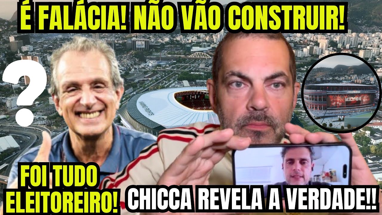 PENIDÃO EXPÔS QUE SONHO DO ESTÁDIO É FALÁCIA E FABRÍCIO CHICCA ABRE O JOGO! ACABOU TUDO MESMO? 