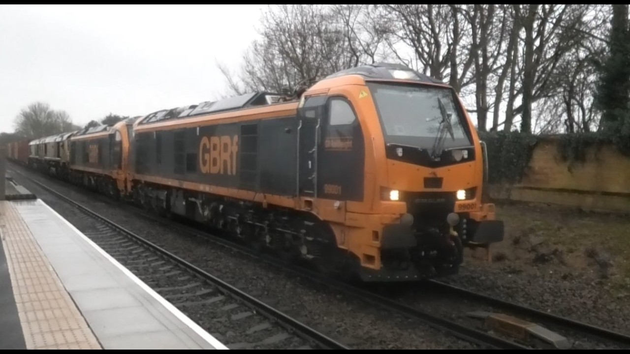 GBRf 99001 & 99002 on Test in Anglia 15/02/2026