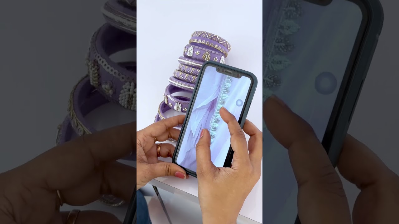 The process behind customise set #taashacraft #customisedbangles #bangles #customizedbangles #bangle