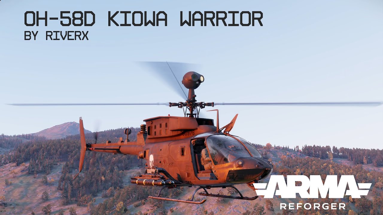 Arma Reforger OH-58D Feature Overview (By RiverX)