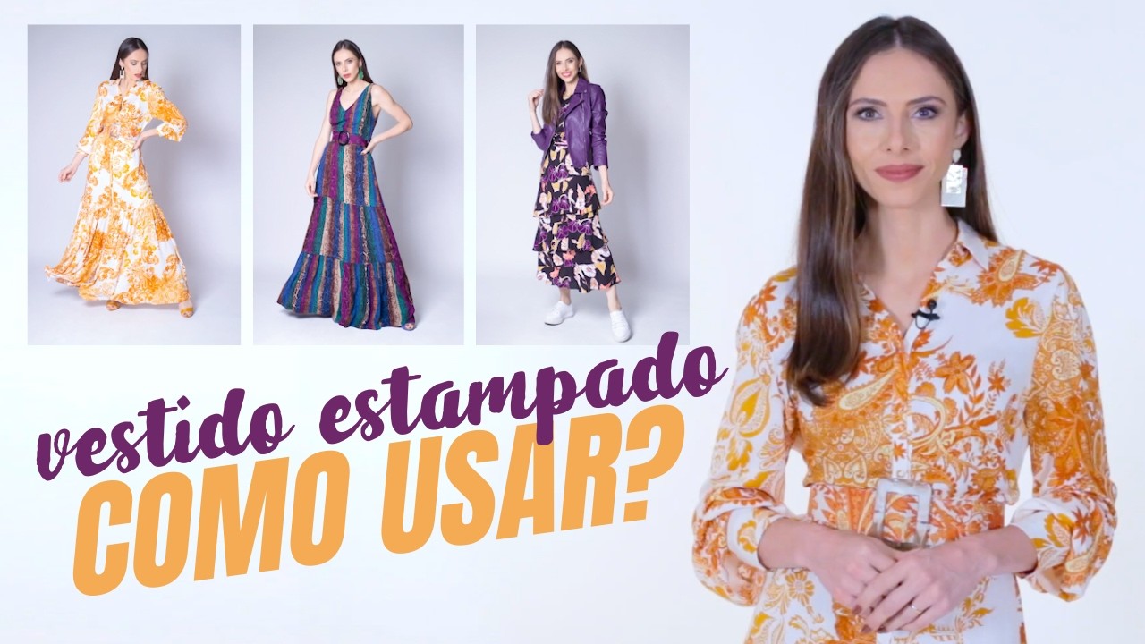 ✨ Vestidos Estampados: aprenda a usar com estilo e elegância em qualquer ocasião!