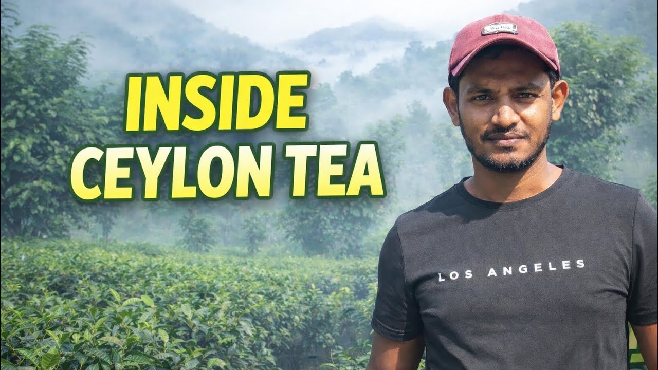 Inside Ceylon Tea | Misty Morning Walk in Sri Lanka 🇱🇰 
