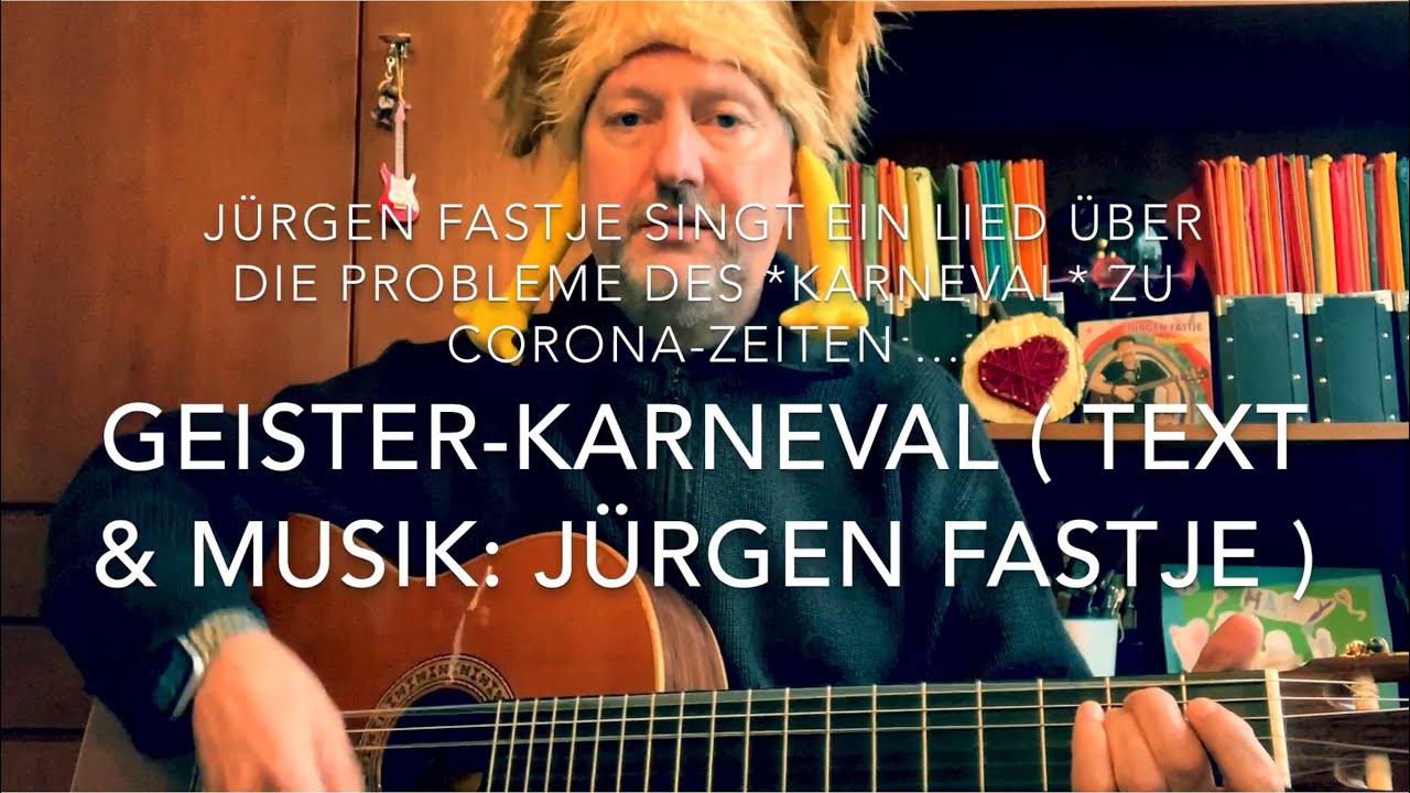 Geister-Karneval ( Text & Musik: Jürgen Fastje ) hier die Weltpremiere von Jürgen Fastje persönlich!