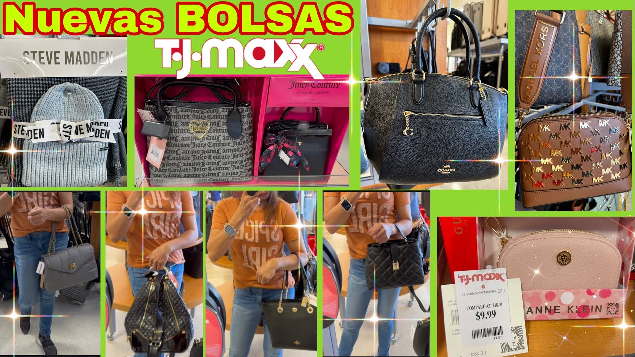 Nunca pens&eacute; encontrar todas estas bolsas de MARCA reci&eacute;n llegadas a TJMAXX🤯🤯 Cual te gusto?😱