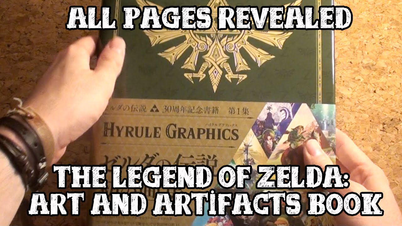 [Legend of Zelda] Art & Artifacts book - All pages revealed