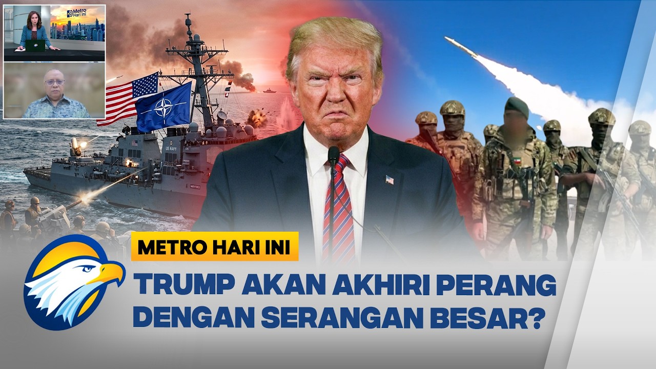 [FULL] TRUMP KECEWA... NATO OGAH TERLIBAT DALAM PERANG IRAN | Metro Hari Ini