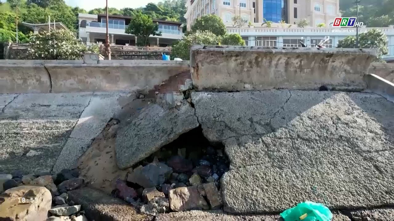 Nguy cơ sạt lở kè biển Vũng Tàu | BRTgo