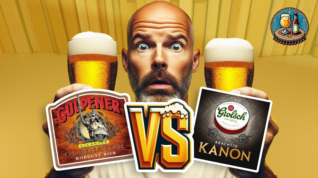 Gulpener Gladiator VS Grolsch Krachtig Kanon