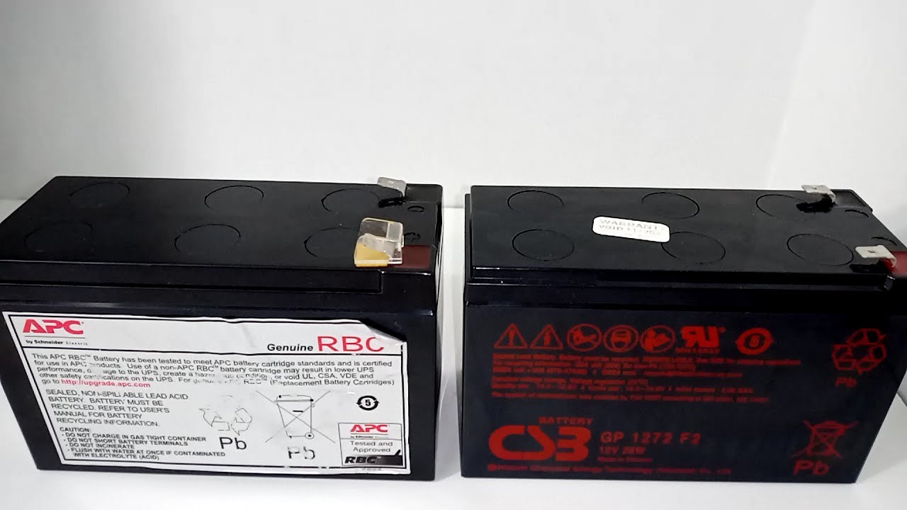 APC Battery Replacement: Original RBC17 battery vs. Generic CSB Brand Battery- does it matter?