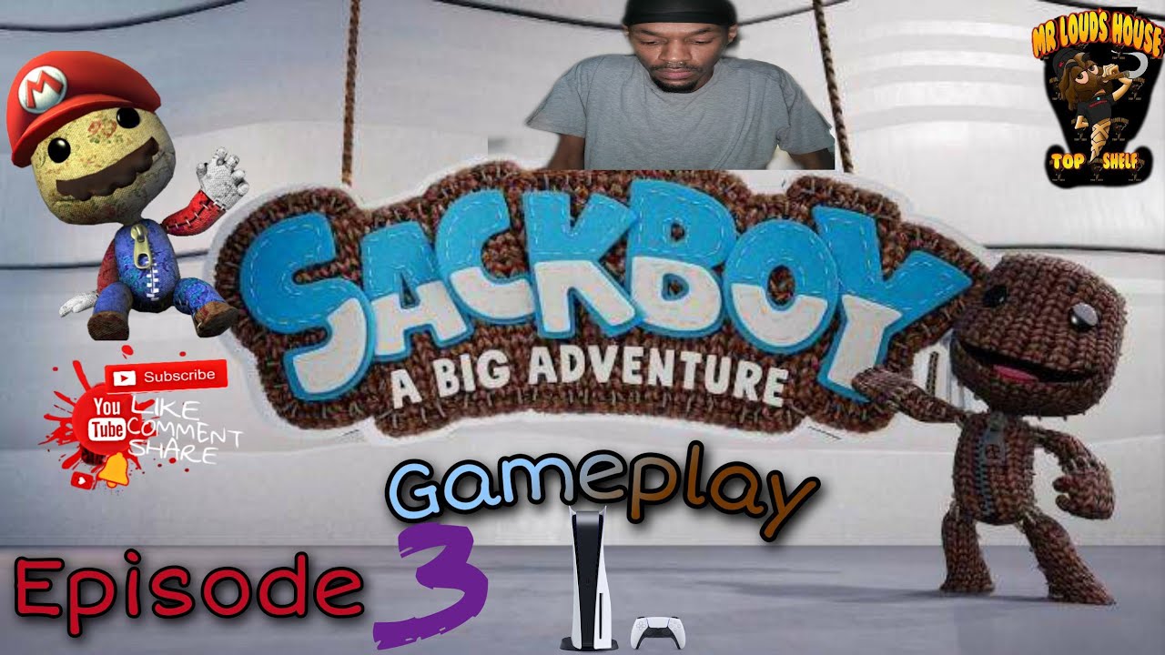 #littlebigplanet #sackboysadventure #ps5    Episode 3 Gameplay of Sackboys A Big Adventure #gaming