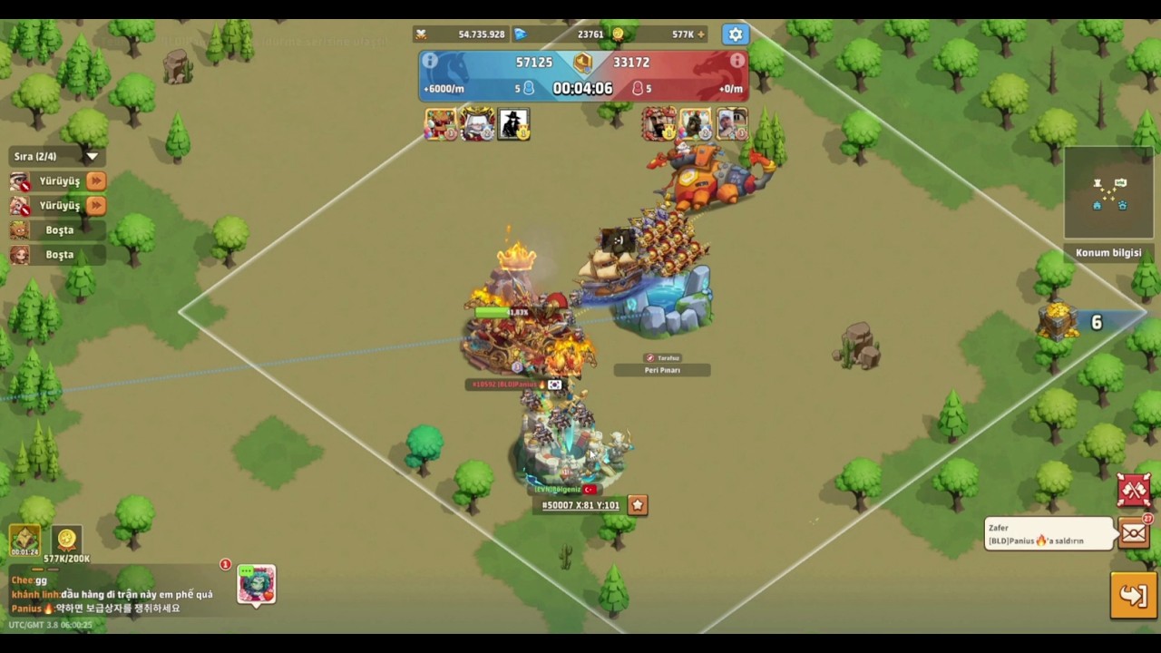 Top Heroes 5v5 Battle Game (2 Matches) #topheroes #gaming #tips