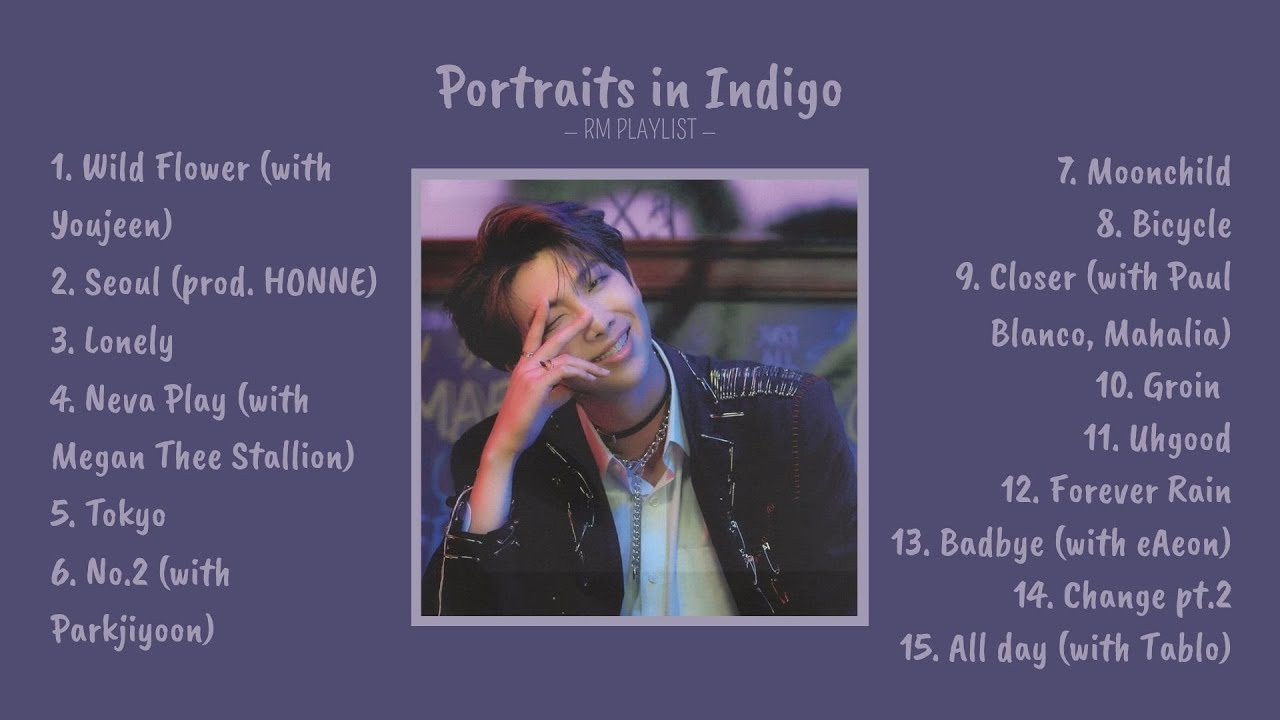 Portraits in Indigo || RM PLAYLIST