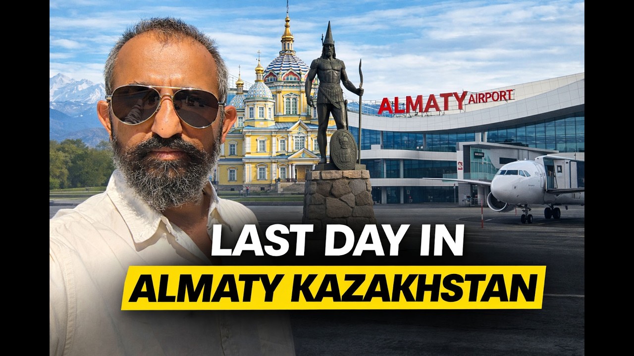 Last day in Almaty Kazakhsitan with Yuvraj Sandhu