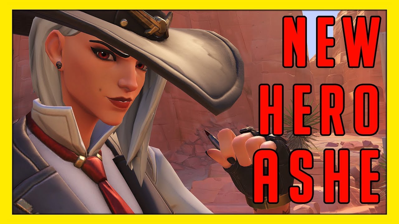 Seagull Plays NEW Hero: Ashe - Overwatch