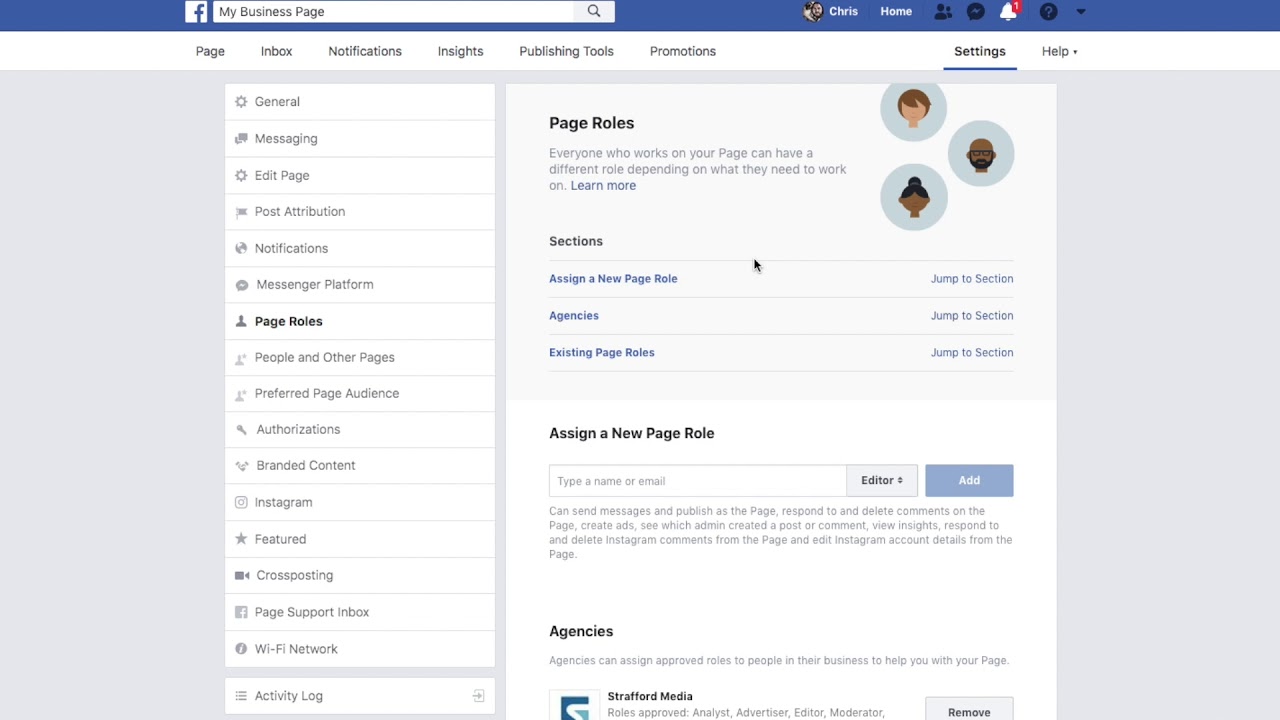 Facebook Agency Access Approval