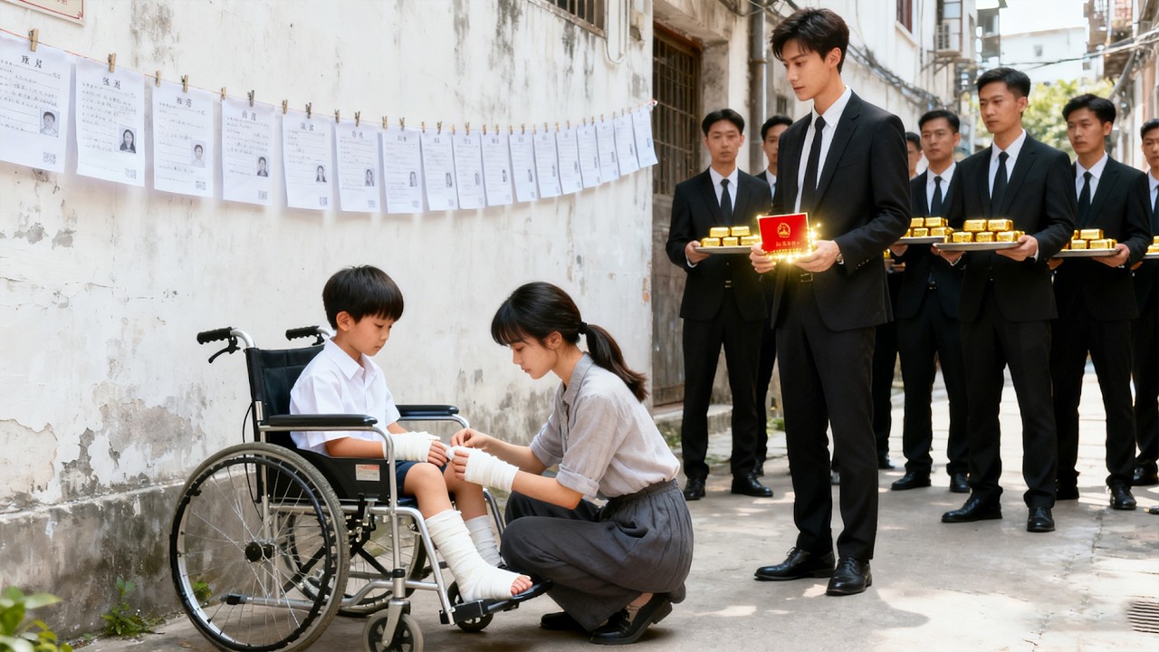 殘疾男孩故意裝窮替總裁爸爸相親，只有農村姑娘當場答應，總裁立馬豪擲百億應她進門，從此女人逆襲！#姚冠宇 #申浩男