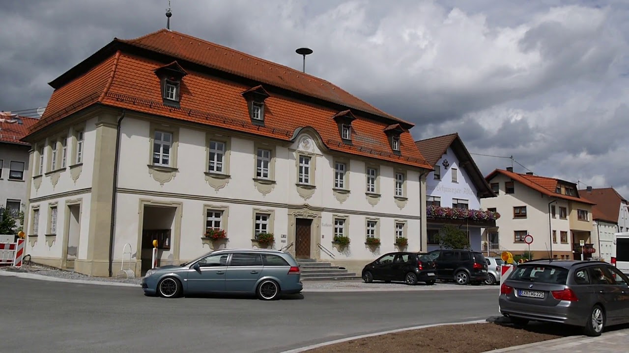 D: Wachenroth. Mittelfranken. Eindrücke aus der Ortsmitte. August 2019
