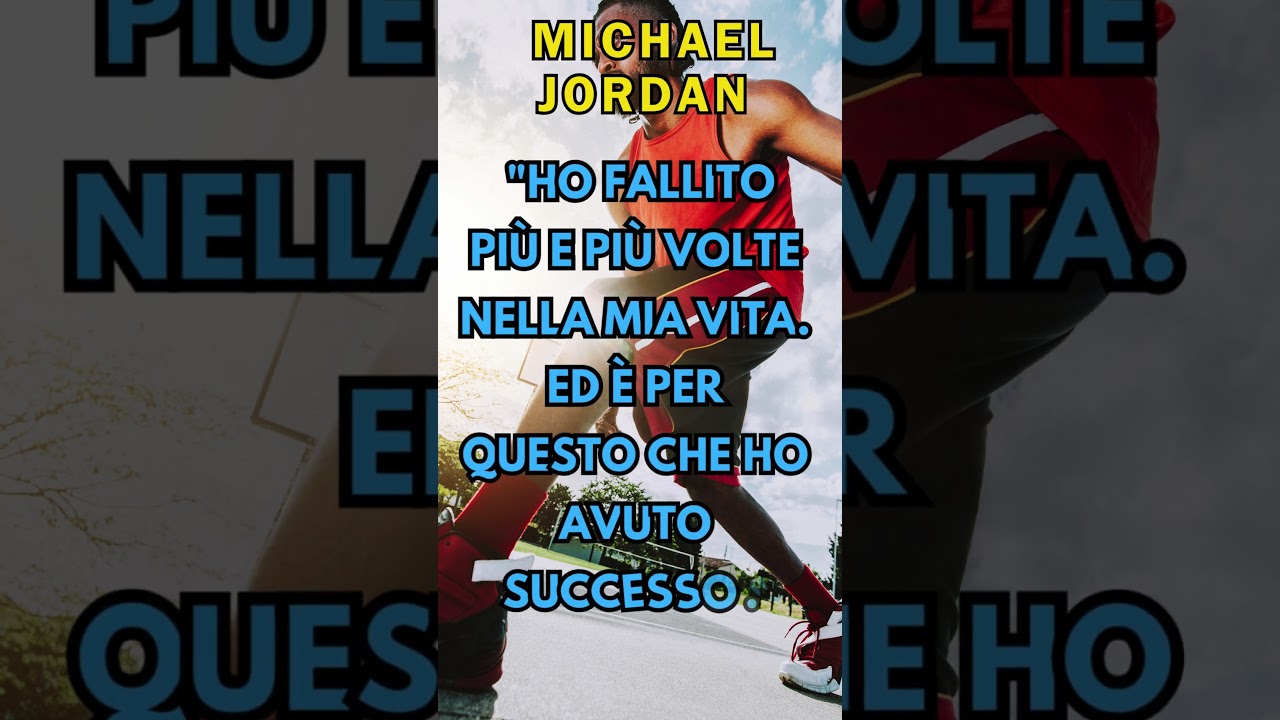 Il Segreto di Michael Jordan: Trasforma il Fallimento in Successo (Meditazione e Subconscio)