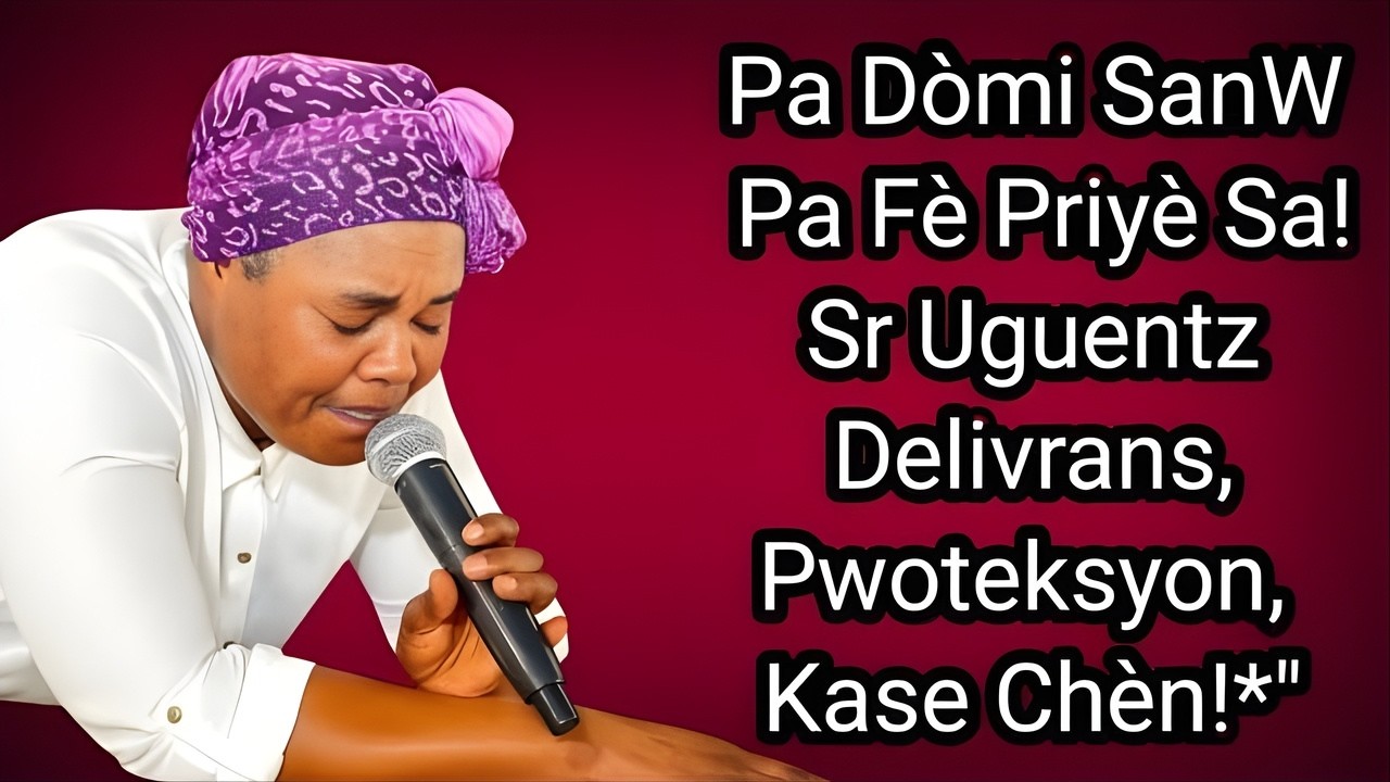 Pa Dòmi San W Pa Fè Priyè Sa a! 🙏 Delivrans, Pwoteksyon & Kase Chèn | Sr Uguentz#Delivrans #priyè