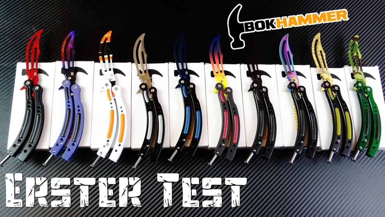 Bokhammer CSGO Butterfly Balisong - ERSTER Test