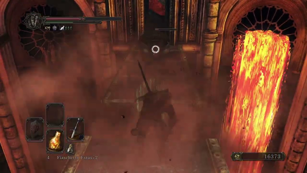 88 DARK SOULS II: Scholar of the First Sin_ demone della forgia & vecchio re di ferro: SCONFITTI