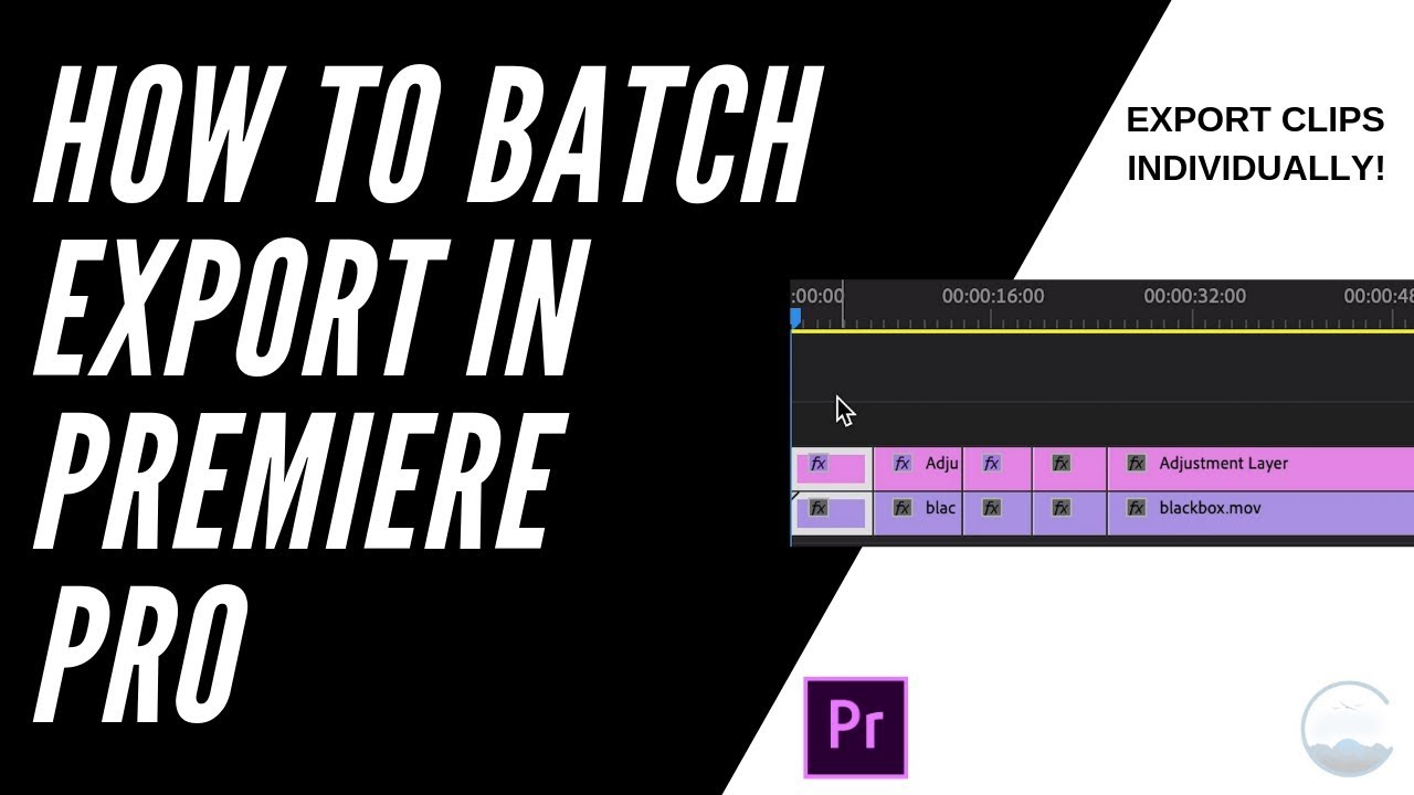 How to Export Clips From Premiere Pro Timeline Individually (Batch Export) |  Premiere Pro Tutorial