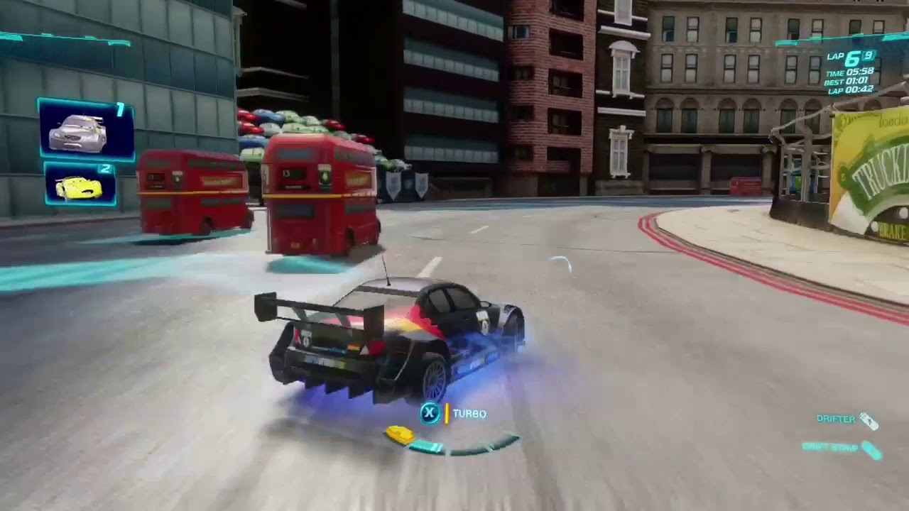 Cars 2 The Video Game | Max Schnell - Buckingham Sprint | 9 laps
