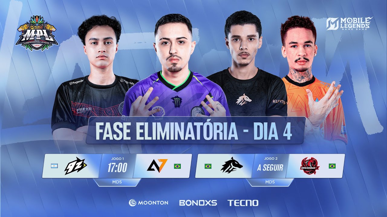 🔴 AO VIVO | MPL LATAM Season 4 MLBB | Fase Eliminat&oacute;ria - Dia 4