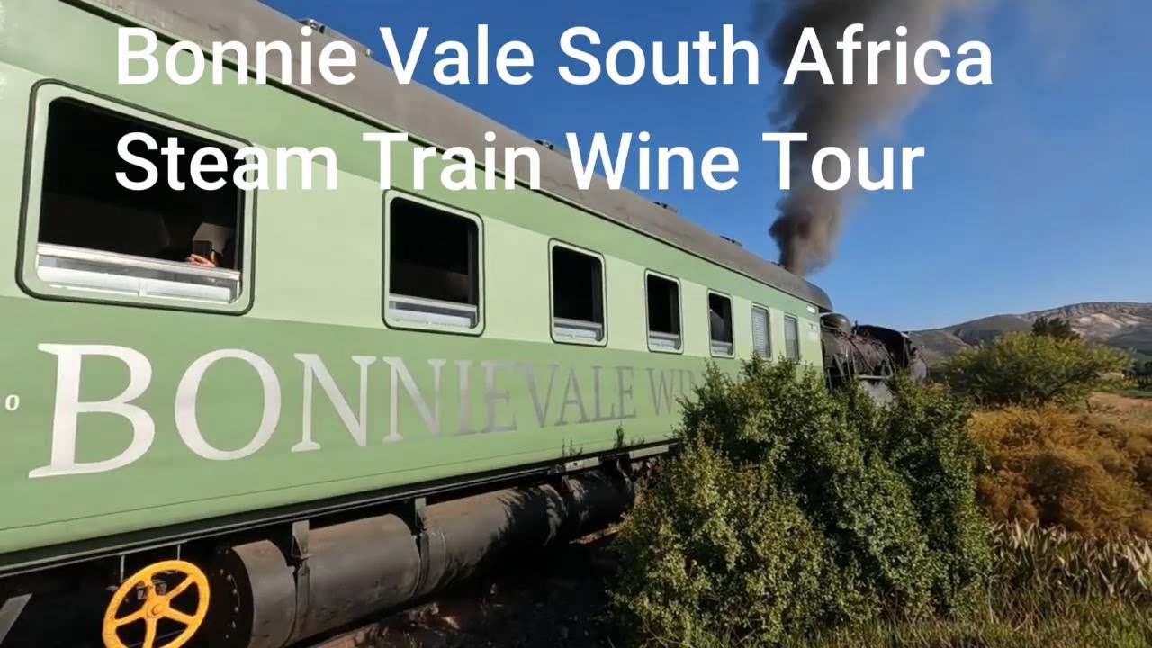 Steam train Wine Tour Bonnie Vale SA with English subtitles