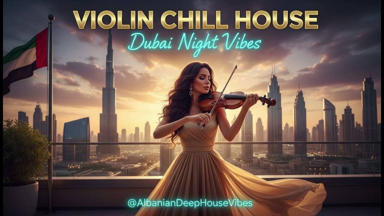 Dubai Skyline Sunset 🇦🇪🎻 | Oriental Violin Deep House Mix 2026 #dubaideephouse
