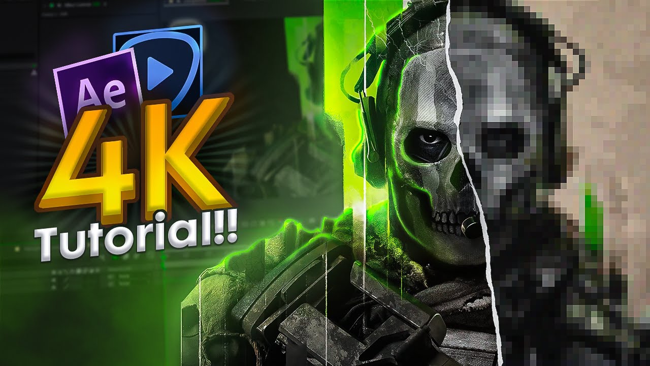 Como fazer qualidade 4k Tutorial - After Effects / Topaz AI
