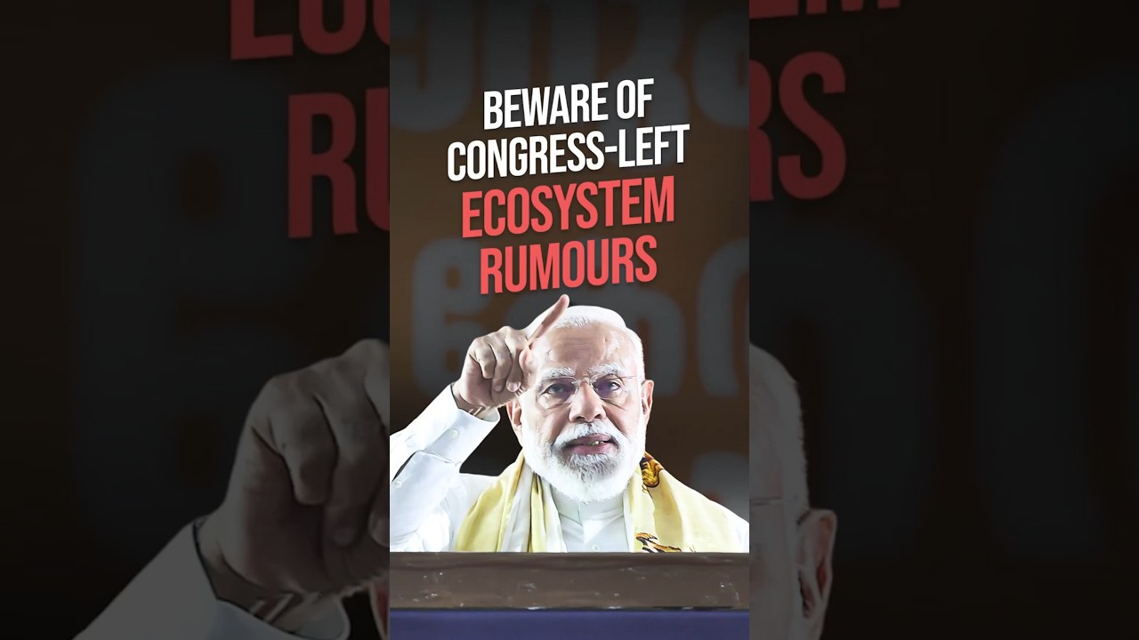 While India works towards energy self-reliance, the Congress-Left ecosystem spreads rumours: PM
