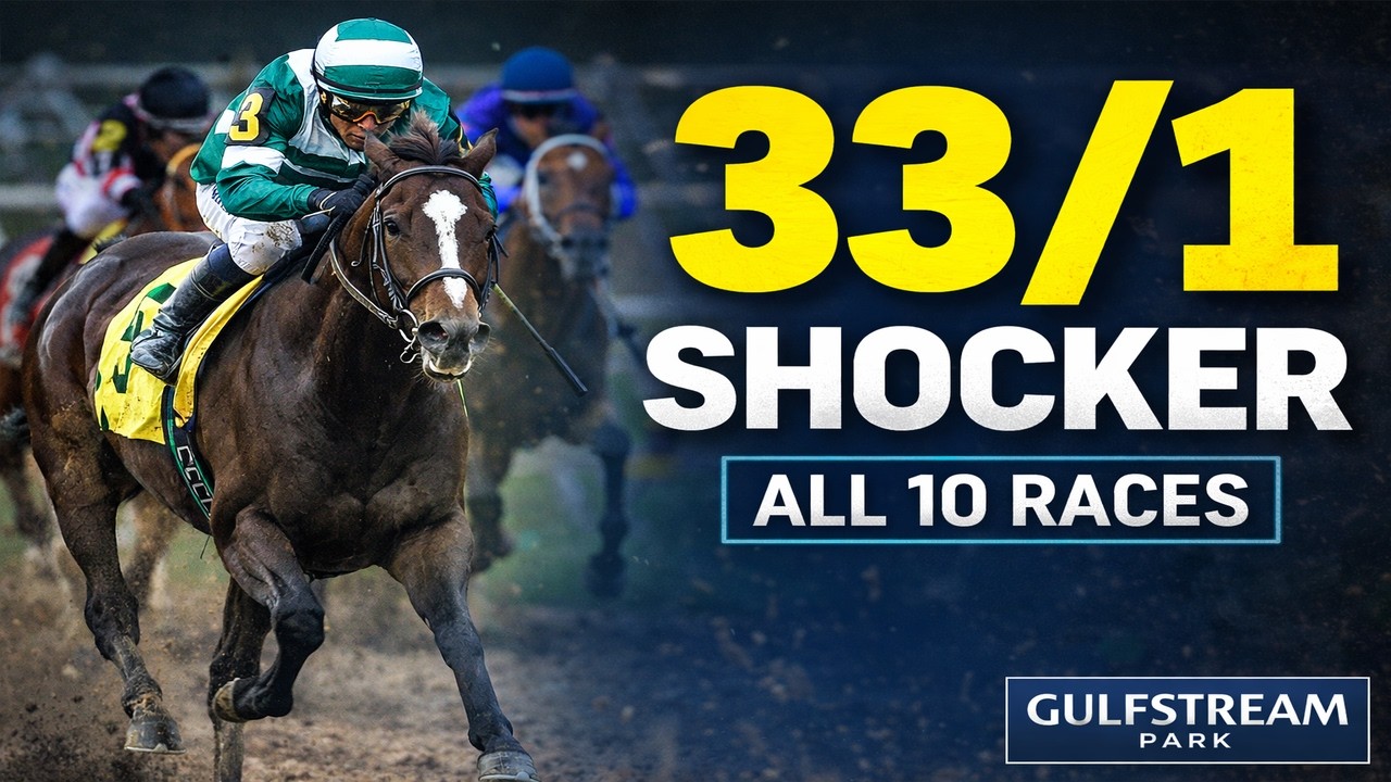 Gulfstream Park All 10 Races Replay | March 8, 2026 | Overseer Shocks at 33/1