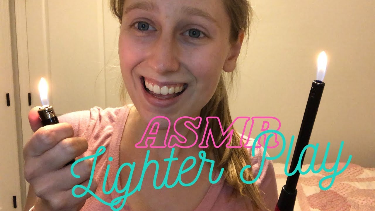 ASMR Playing with Lighters