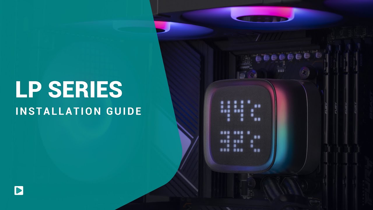 [Installation Guide] DeepCool Dot Matrix Liquid CPU Cooler LP Series