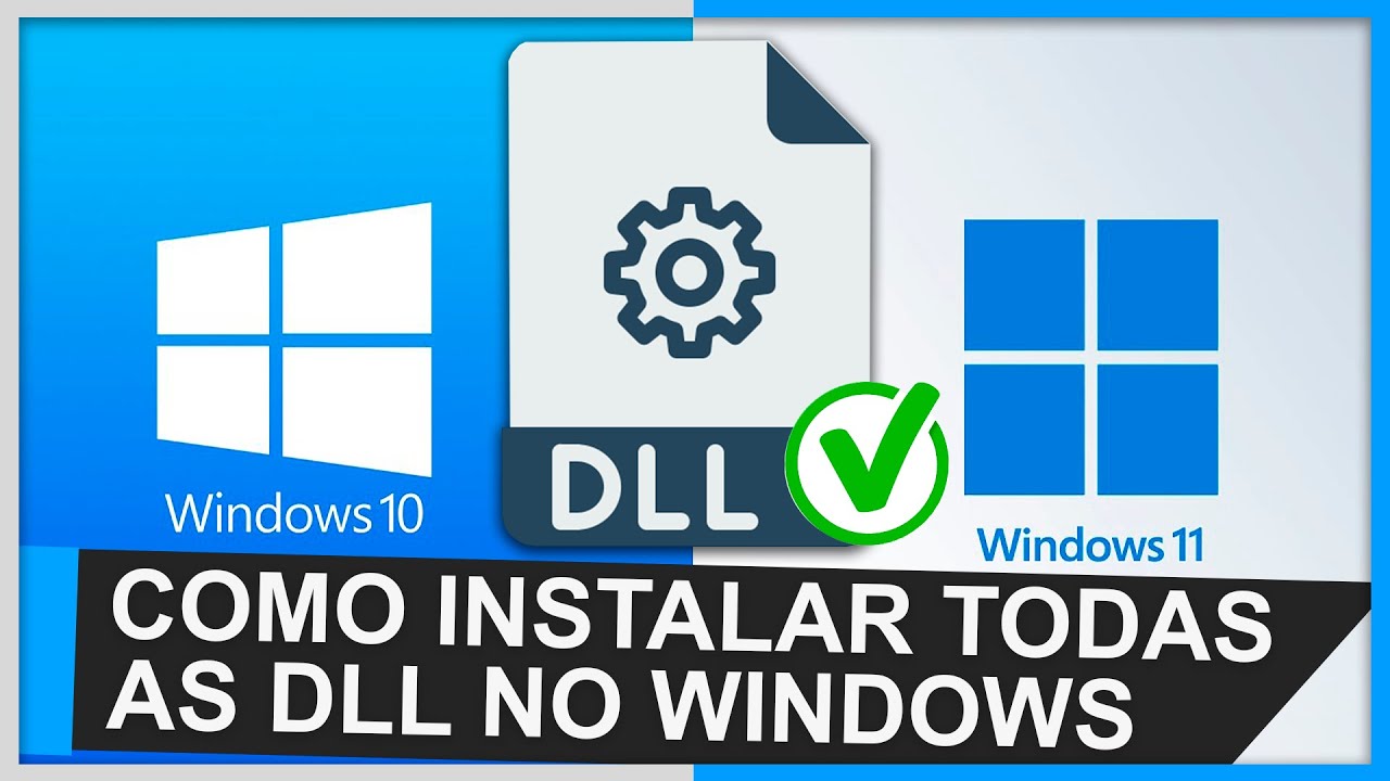 Como Instalar Todas as DLL que está faltando no PC Windows