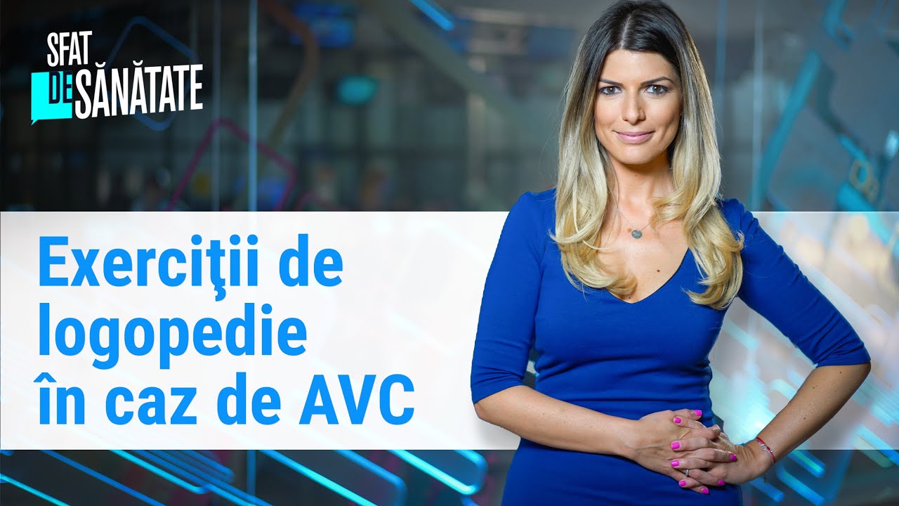 Exerciţii de logopedie în caz de AVC