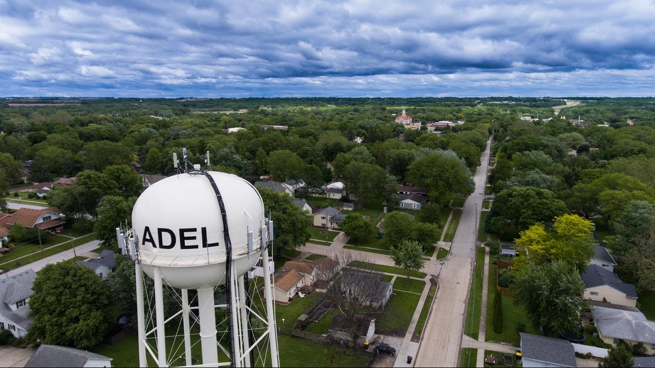 Adel, IA Aerial Footage